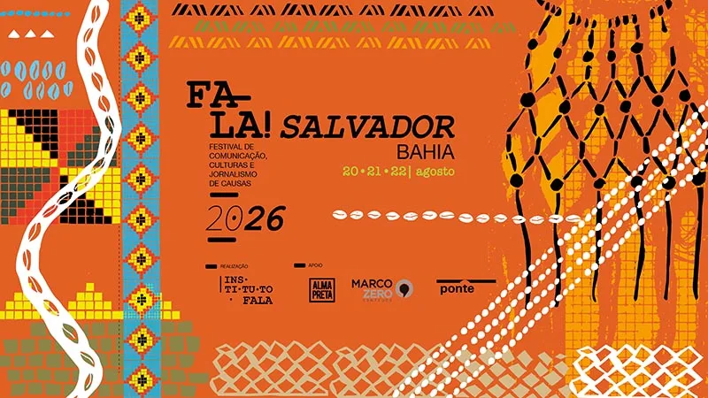 Cartaz de divulgação do Festival FALA 2026